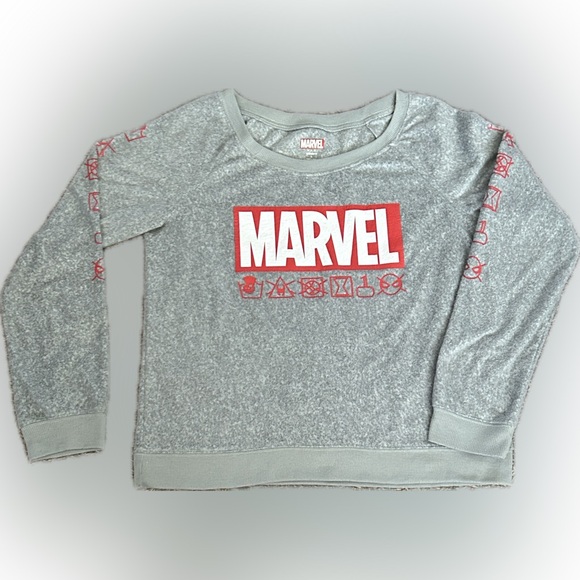 Marvel Sweaters - Marvel Women’s Gray Sweatshirt